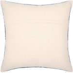 Surya Ashbury Blue Pillow Cover 14"H X 22"W
