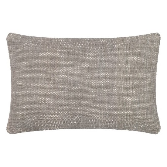 Surya Bisa Gray Pillow Cover 14"H X 22"W