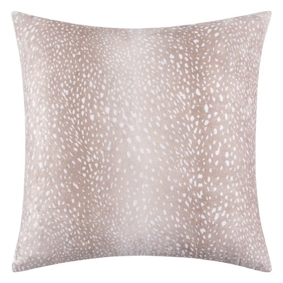 Surya Doe Tan Pillow Cover 20"H X 20"W