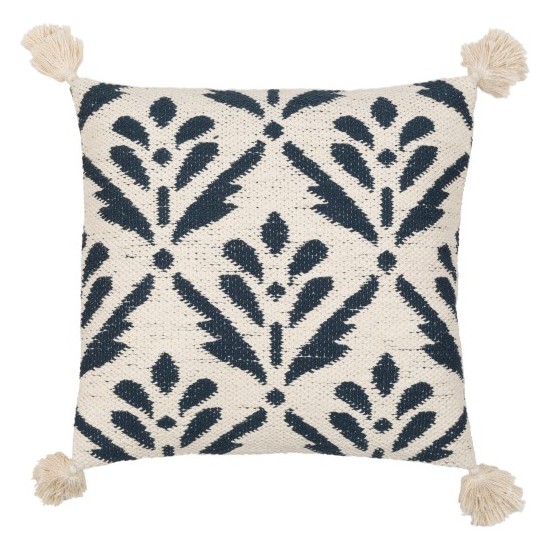 Surya Dorothy Cream Pillow Cover 20"H X 20"W