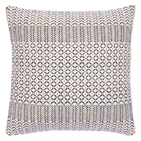 Surya Jaden Ink Blue Pillow Cover 18"H X 18"W