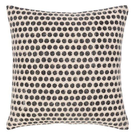 Surya Janya Pillow Cover 18"H X 18"W - Black