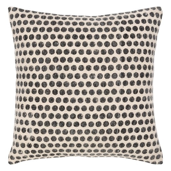 Surya Janya Pillow Cover 22"H X 22"W - Black
