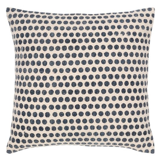 Surya Janya Pillow Cover 22"H X 22"W - Dark Blue