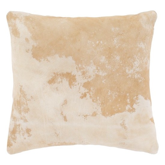 Surya Kansas Beige Pillow Cover 20"H X 20"W