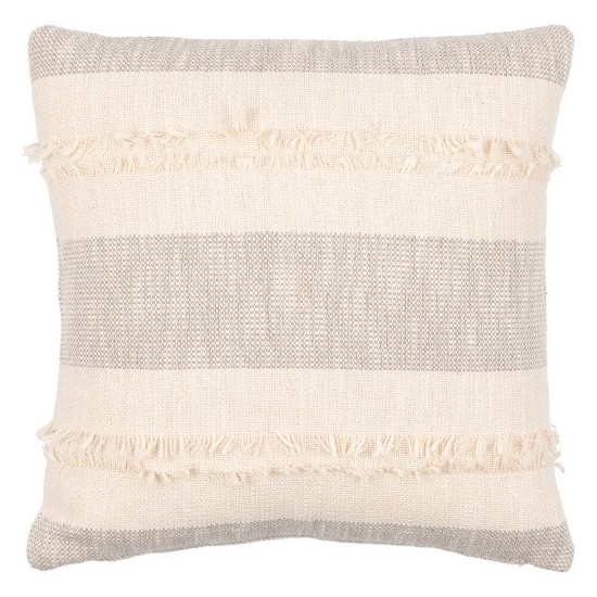 Surya Kiefer Gray Pillow Cover 20"H X 20"W