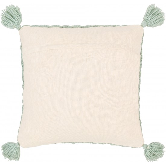 Surya Makrome Mko-007 Pillow Cover 22"H X 22"W