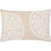 Surya Maricopa Pillow Cover 14"H X 22"W Beige