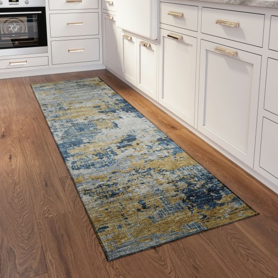 Addison Rugs Accord AAC34 Blue 2'3" x 7'6" Rug