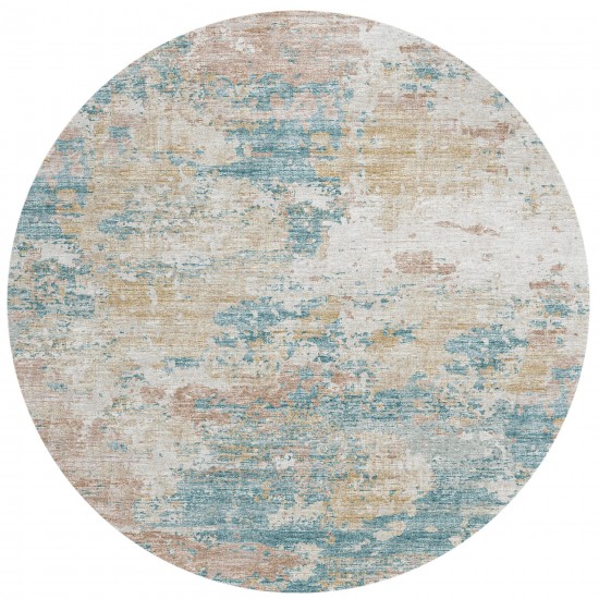 Addison Rugs Accord AAC34 Teal 8' x 8' Rug