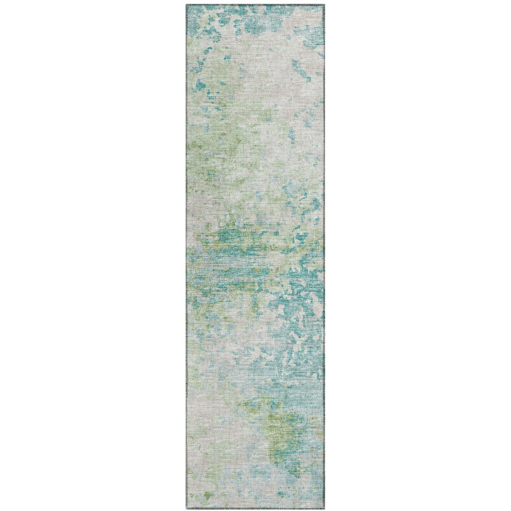 Addison Rugs Accord AAC35 Green 2'3" x 7'6" Rug