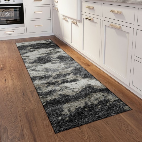 Addison Rugs Accord AAC36 Black 2'3" x 7'6" Rug