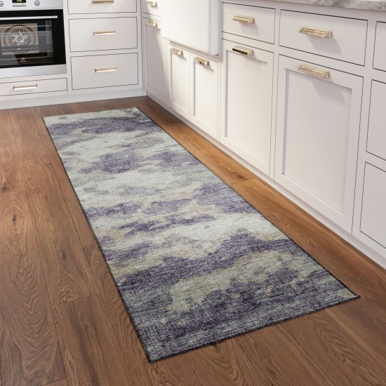 Addison Rugs Accord AAC36 Purple 2'3" x 7'6" Rug