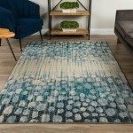 Addison Rugs Atlas AAT33 Blue 9'6" x 13'2" Rug