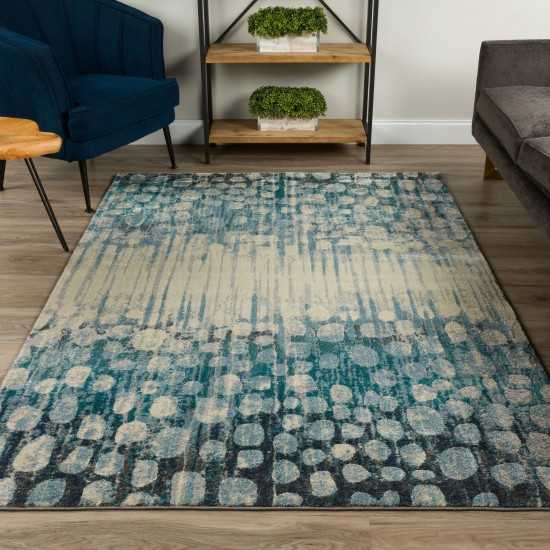 Addison Rugs Atlas AAT33 Blue 9'6" x 13'2" Rug