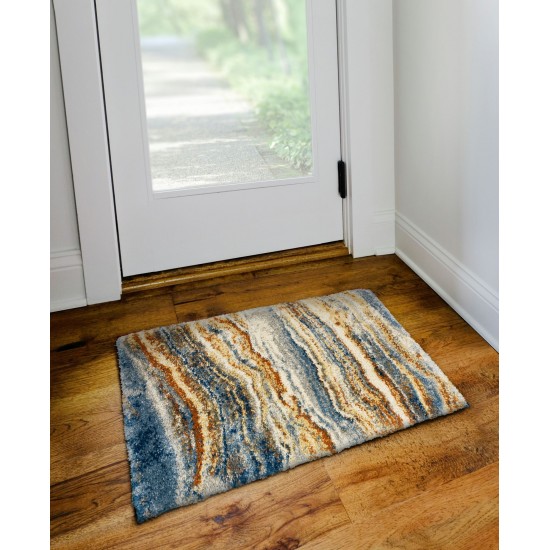 Addison Rugs Barkley ABK42 Blue 1'8" x 2'6" Rug