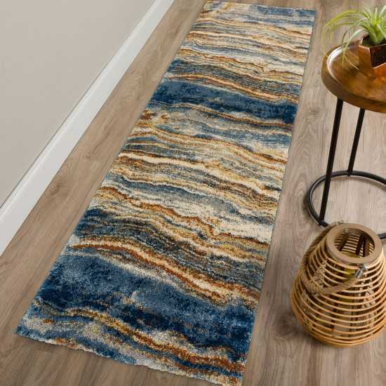 Addison Rugs Barkley ABK42 Blue 2'3" x 7'5" Rug