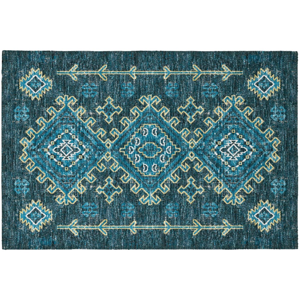 Addison Rugs Bravado ABV32 Blue 1'8" x 2'6" Rug Addison Rugs Bravado ABV32 Blue 1'8" x 2'6" Rug
