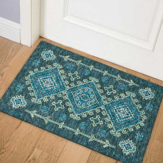 Addison Rugs Bravado ABV32 Blue 1'8" x 2'6" Rug