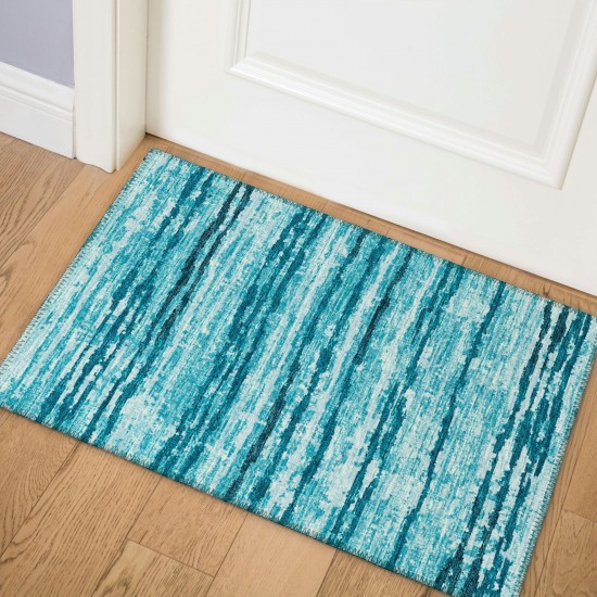 Addison Rugs Bravado ABV34 Blue 1'8" x 2'6" Rug