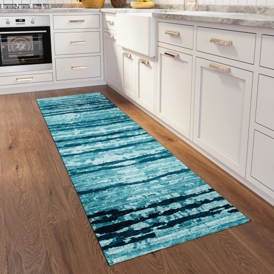 Addison Rugs Bravado ABV34 Blue 2'3" x 7'6" Rug