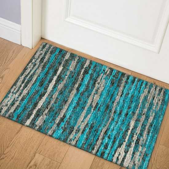 Addison Rugs Bravado ABV34 Peacock 1'8" x 2'6" Rug