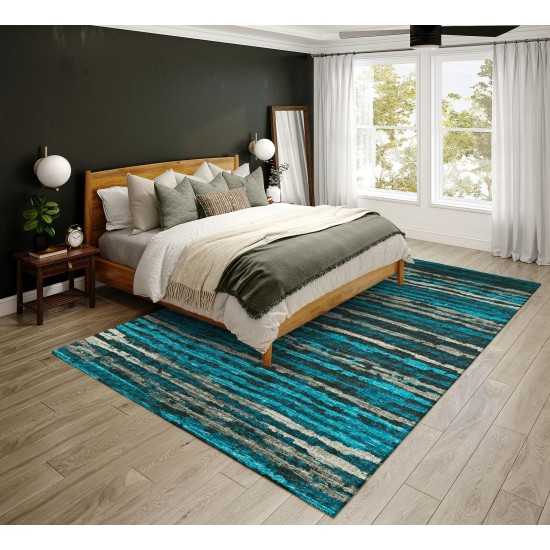 Addison Rugs Bravado ABV34 Peacock 3' x 5' Rug