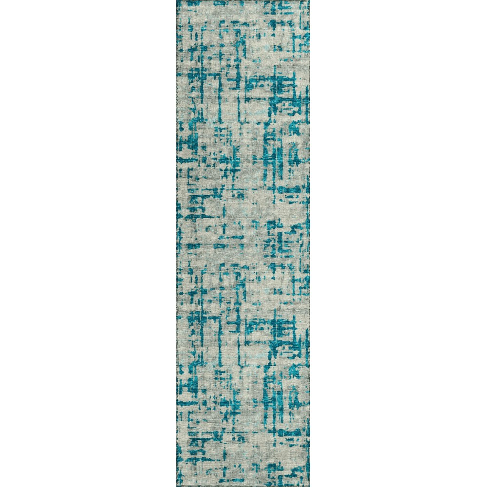 Addison Rugs Bravado ABV35 Peacock 2'3" x 7'6" Rug Addison Rugs Bravado ABV35 Peacock 2'3" x 7'6" Rug