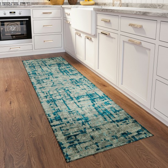 Addison Rugs Bravado ABV35 Peacock 2'3" x 7'6" Rug