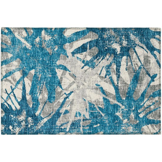 Addison Rugs Bravado ABV36 Blue 1'8" x 2'6" Rug