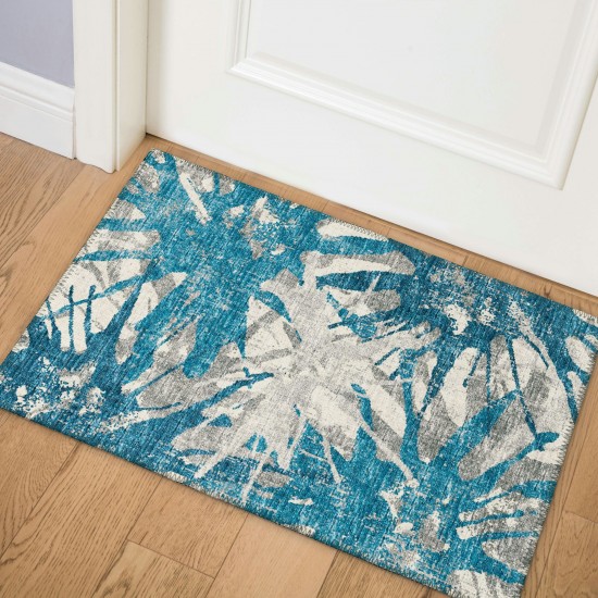 Addison Rugs Bravado ABV36 Blue 1'8" x 2'6" Rug