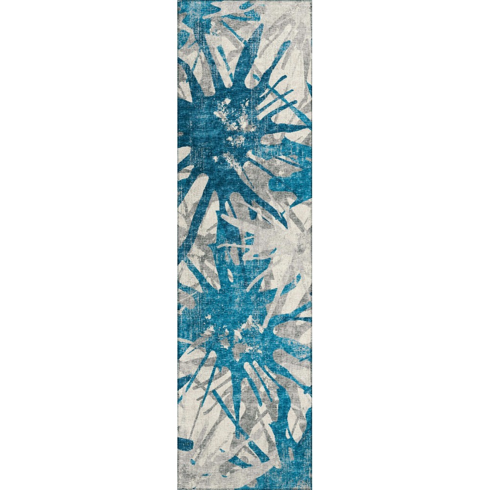 Addison Rugs Bravado ABV36 Blue 2'3" x 7'6" Rug Addison Rugs Bravado ABV36 Blue 2'3" x 7'6" Rug