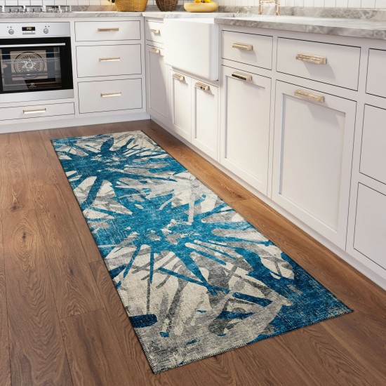 Addison Rugs Bravado ABV36 Blue 2'3" x 7'6" Rug