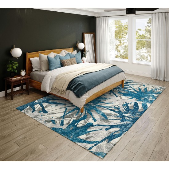 Addison Rugs Bravado ABV36 Blue 5' x 7'6" Rug