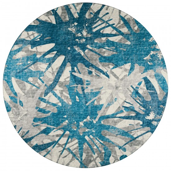 Addison Rugs Bravado ABV36 Blue 8' x 8' Rug