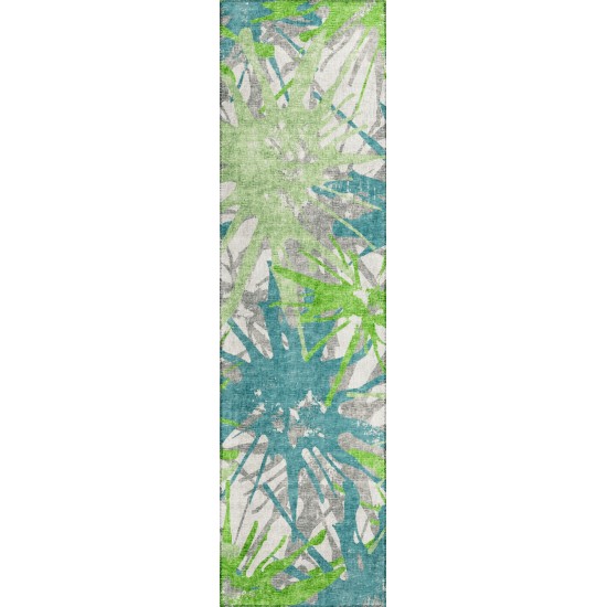 Addison Rugs Bravado ABV36 Green 2'3" x 7'6" Rug