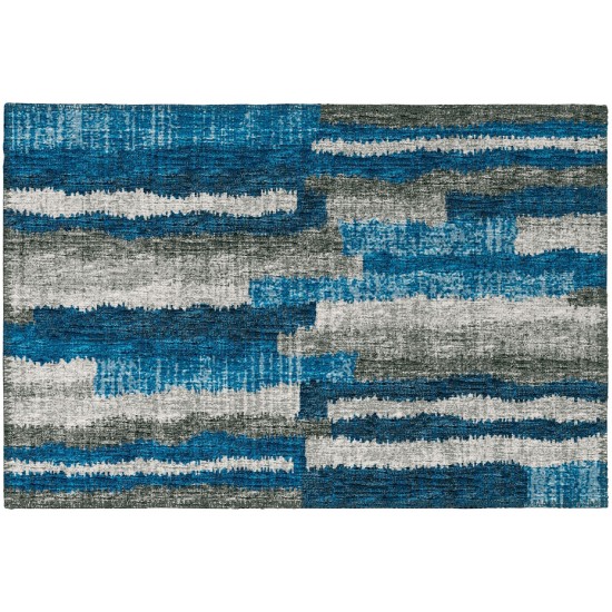 Addison Rugs Bravado ABV37 Blue 1'8" x 2'6" Rug