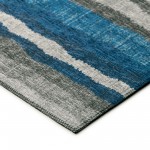 Addison Rugs Bravado ABV37 Blue 1'8" x 2'6" Rug