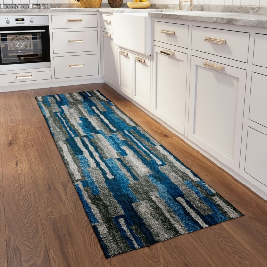 Addison Rugs Bravado ABV37 Blue 2'3" x 7'6" Rug