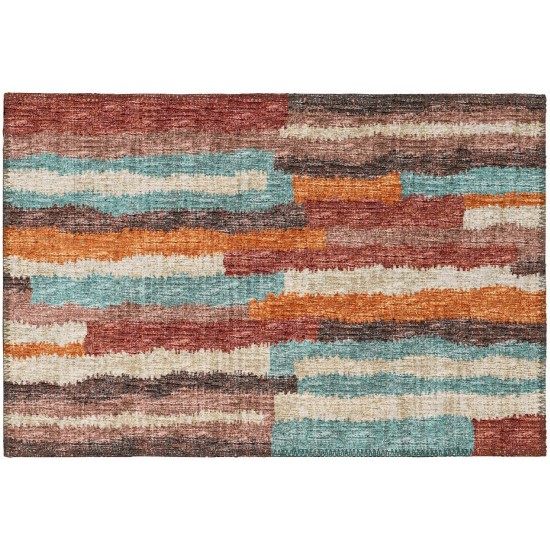 Addison Rugs Bravado ABV37 Paprika 1'8" x 2'6" Rug