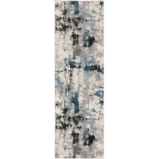 Addison Rugs Dayton ADA32 Grey 2'3" x 7'5" Rug