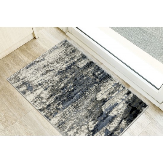 Addison Rugs Dayton ADA36 Silver 1'8" x 2'6" Rug