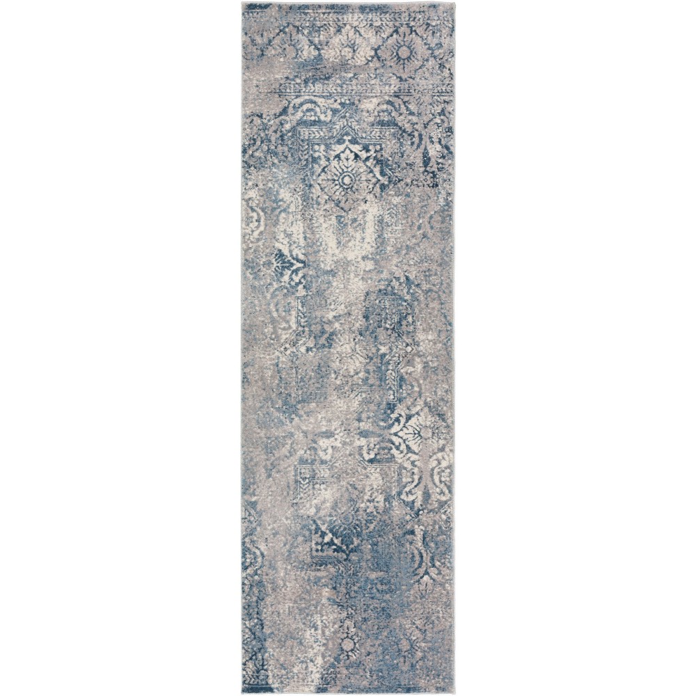 Addison Rugs Dayton ADA37 Blue 2'3" x 7'5" Rug