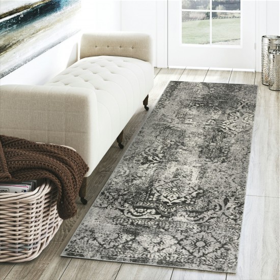 Addison Rugs Dayton ADA37 Grey 2'3" x 7'5" Rug