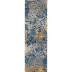 Addison Rugs Dayton ADA39 Blue 2'3" x 7'5" Rug