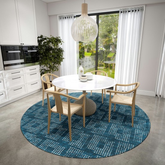 Addison Rugs Eleanor AER31 Blue 8' x 8' Rug