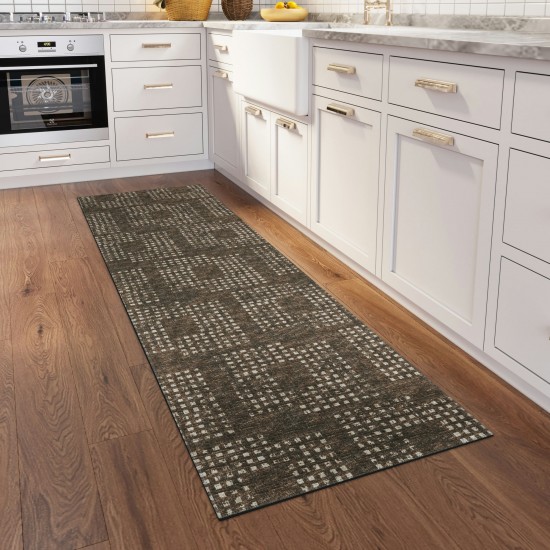 Addison Rugs Eleanor AER31 Brown 2'3" x 7'6" Rug