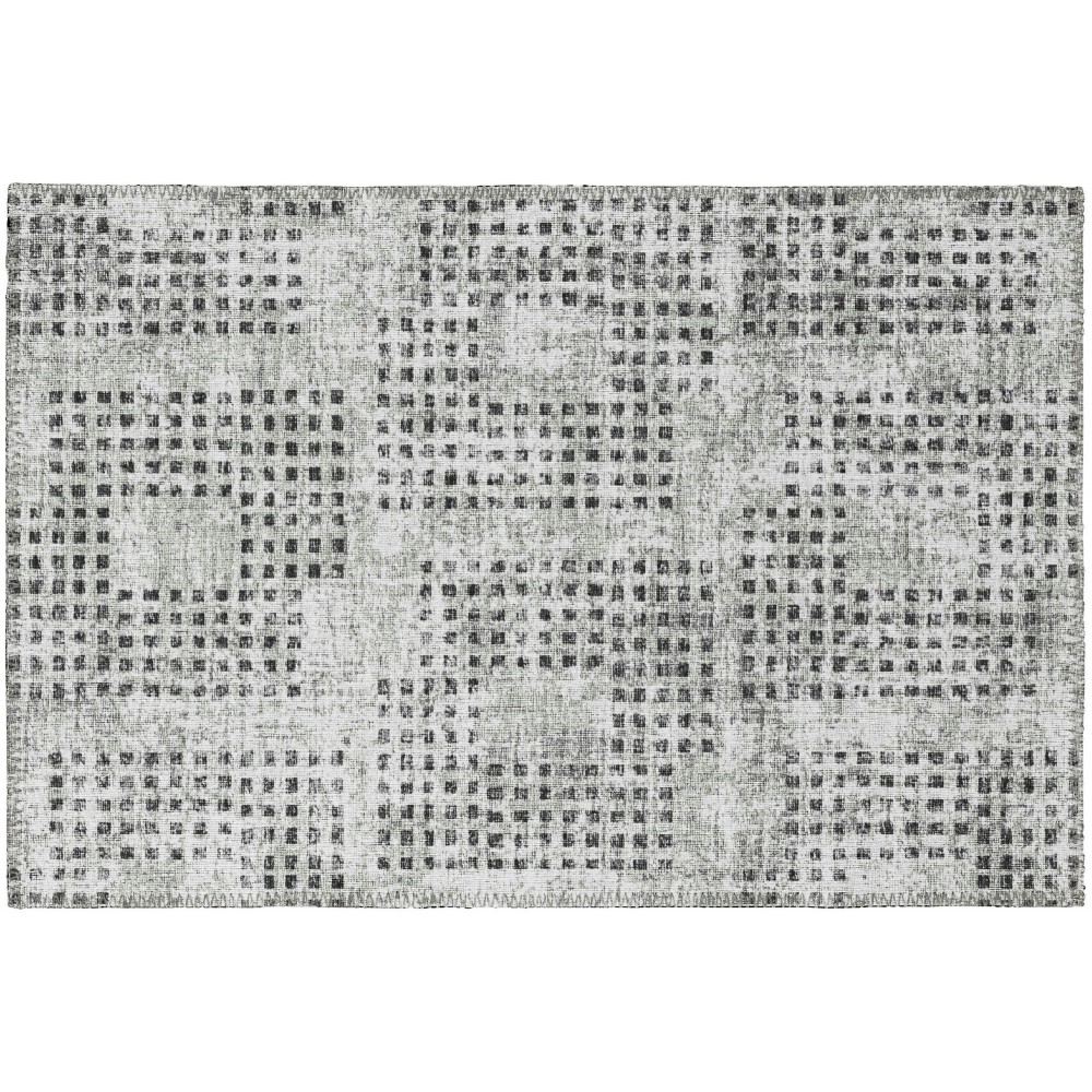 Addison Rugs Eleanor AER31 Gray 1'8" x 2'6" Rug Addison Rugs Eleanor AER31 Gray 1'8" x 2'6" Rug