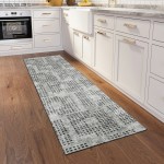 Addison Rugs Eleanor AER31 Gray 2'3" x 7'6" Rug