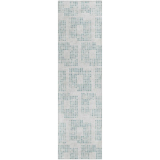 Addison Rugs Eleanor AER31 Silver 2'3" x 7'6" Rug